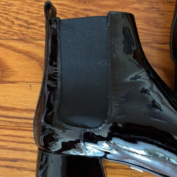 Michael Kors Collection patent leather ankle boots size 39.5 - Picture 5 of 9